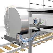 Penjepit Clamp Cable untuk Railcar Pengisian Bahan Bakar Kimia