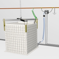 Anti-statik Cable Clamp Penjepit untuk Karung FIBC